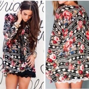 Show Me Your Mumu Bonfire Sweater Rose Ranger Small